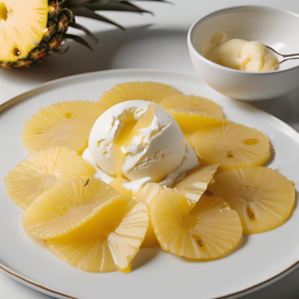 Carpaccio d'ananas