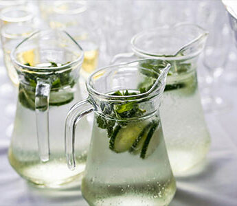 Infusion fraîcheur concombre et menthe